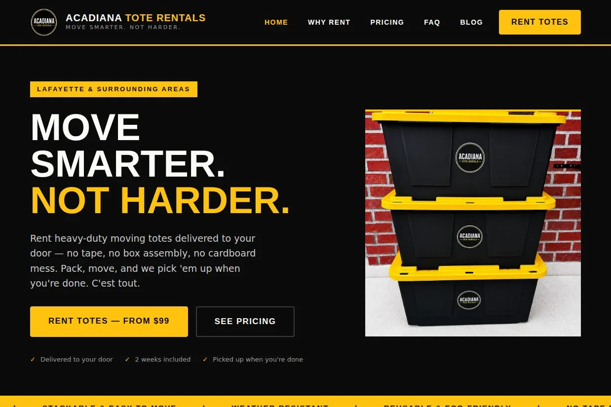 Acadiana Tote Rentals