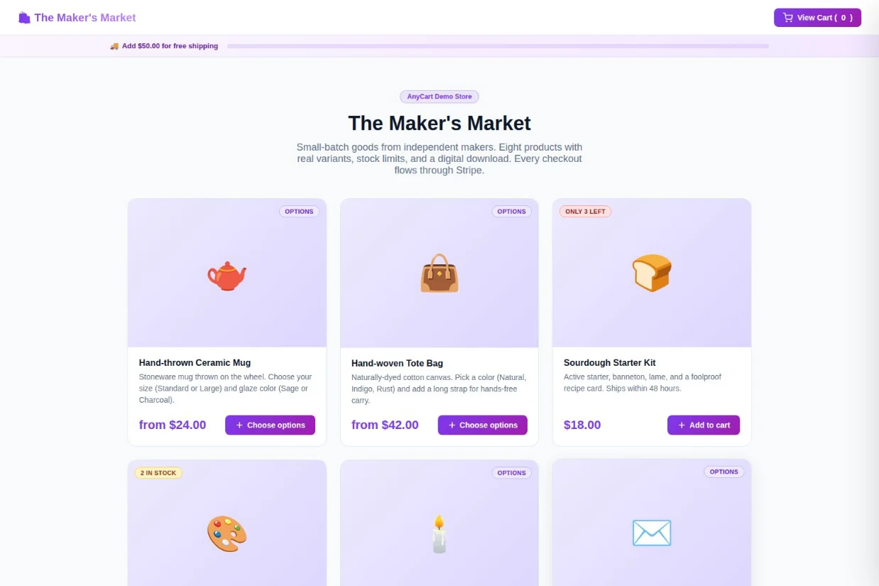 AnyCart