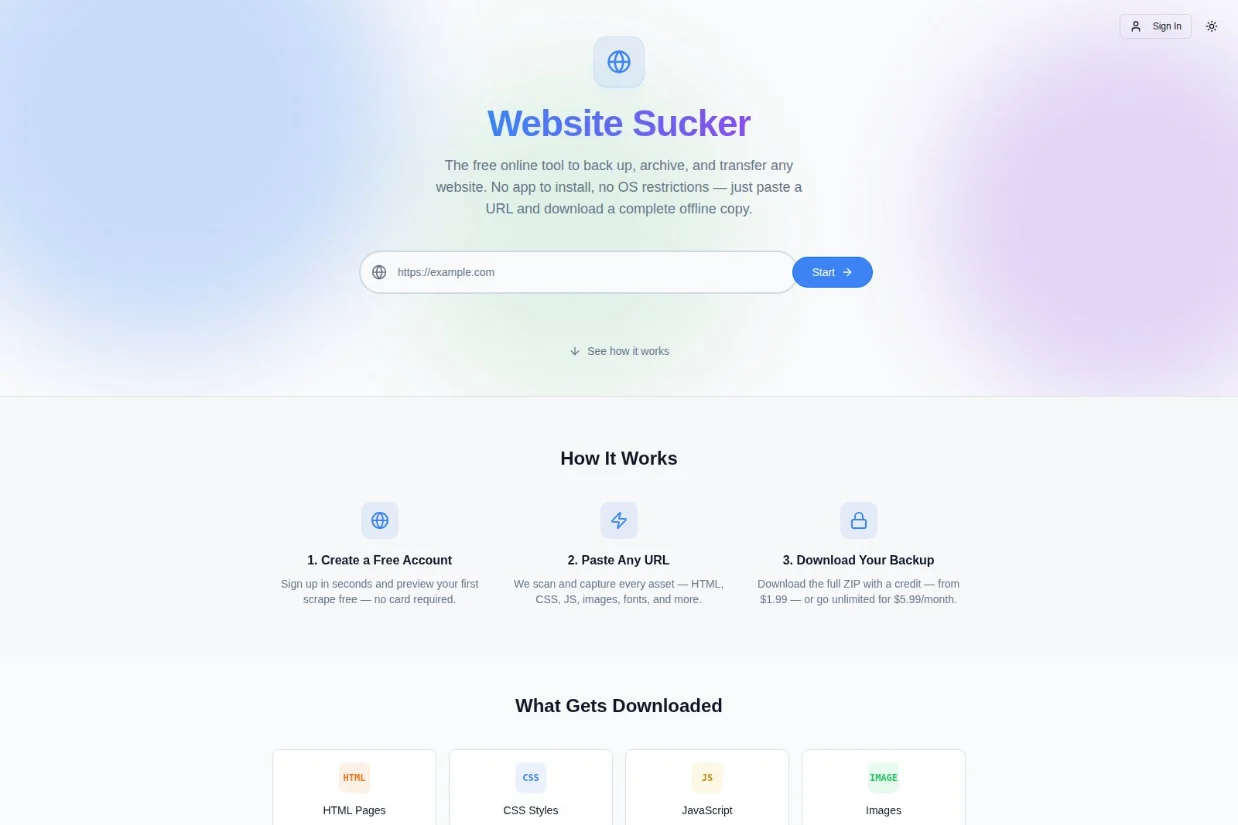 Website Sucker